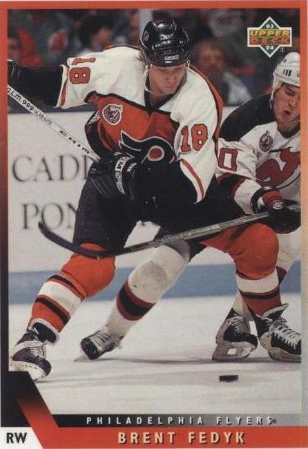 1993-94 Upper Deck - Brent Fedyk #373 for sale | eBay