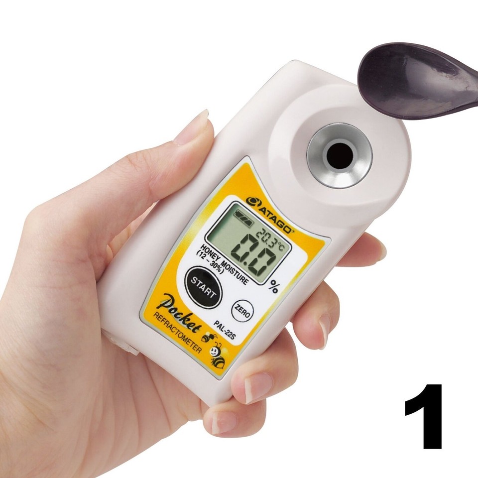ATAGO PAL22S Digital HandHeld Pocket Honey Refractometer Made in