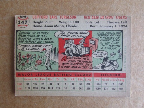 1956 TOPPS BASEBALL WHITE BACK CARD SINGLES COMPLETE YOUR SET UPDATED 10/9 - Picture 254 of 298