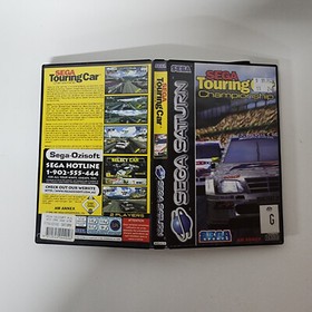 Sega Touring Car Championship Sega Saturn Game + Case + Manual Complete Retro