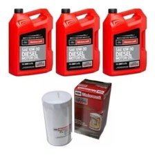 Motorcraft 10W-30 Engine Oil & Filter Kit For 11-22 Ford 6.7L Powerstroke Diesel