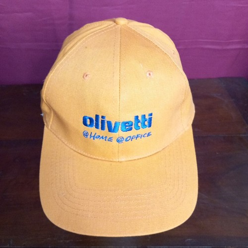 OLIVETTI SAMMLERHUT SNAPBACK KLETT @HOME @OFFICE BAUMWOLLE EXTRA SELTEN - Bild 4 von 9