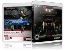 Resident Evil 1: HD Remaster Custom  PS3 Cover and Case. NO GAME!!!