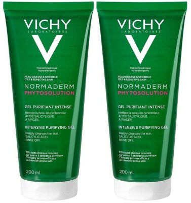 Vichy Normaderm Phytosolution Purifying Cleansing Gel 2 X 200 ml