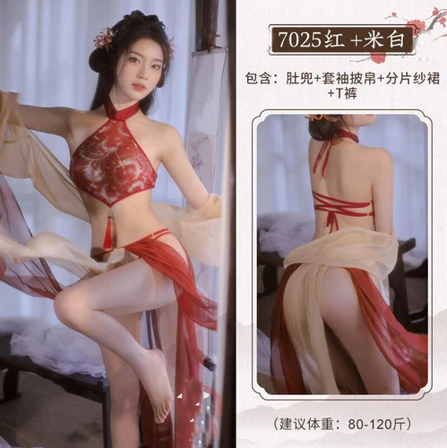 Sexy Damen-Dessous Hanfu Kleid Nachtwäsche Cosplay Kostüm Unterwäsche Nachtwäsche - Bild 6 von 6
