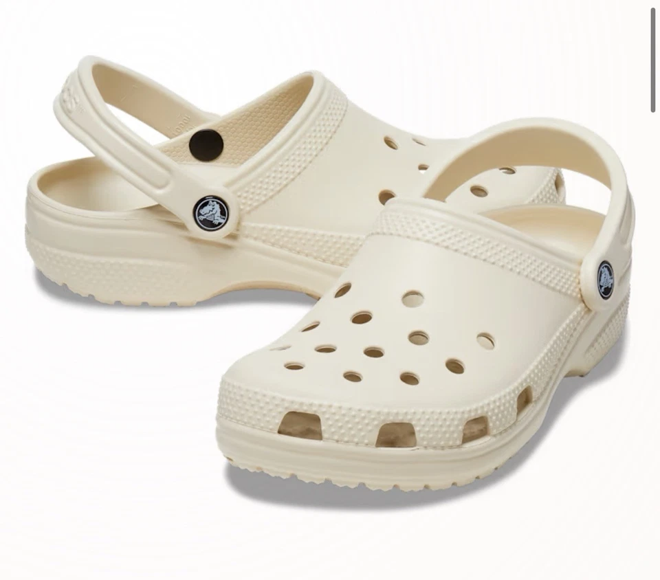 Crocs Classic Bone Unisex Talla J1 Foto 2 de 4
