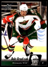 2010-11 Upper Deck #101 Kyle Brodziak Minnesota Wild Hockey Card