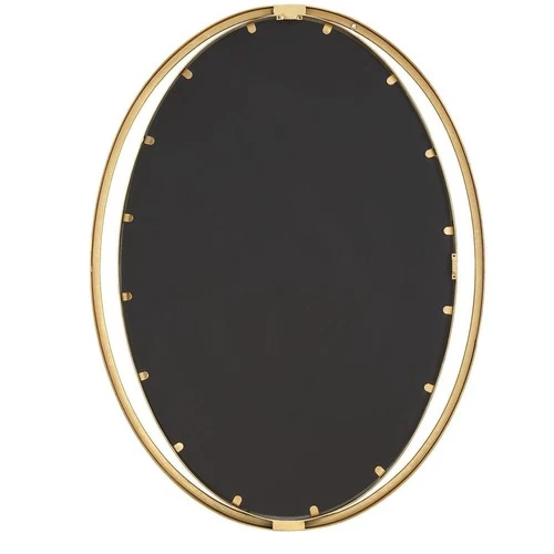 Uttermost 09992 Rhodes 31.88 X 24.25 inch Antiqued Metallic Gold Leaf Mirror - Picture 2 of 7