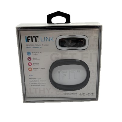 iFit Link Wireless Activity Tracking Wearable Convenient LED Display