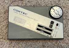 AS IS Vintage 1980s Contec MPSS AM/FM Pocket Stereo Radio Receiver BJY9BL2050