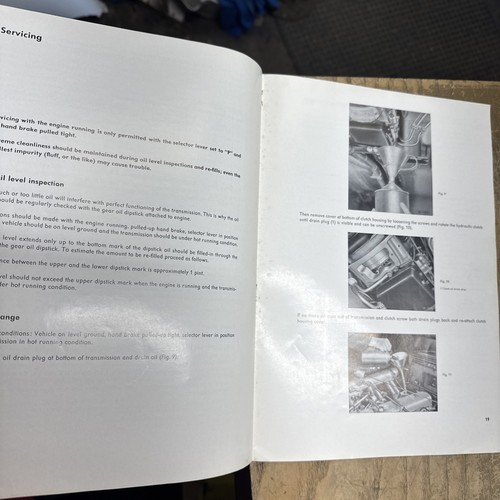 1961 Mercedes Benz 190 + 190 D W110 Automatic DB Transmission Workshop Manual - Picture 7 of 10