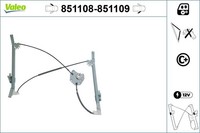 Fensterheber Vorne Links Valeo 851108 FÜR Aston Martin Toyota Fenstermechanismus