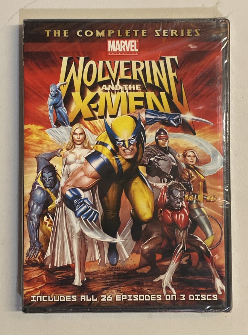 Wolverine and the X-Men: The Complete Series (DVD, 2010, 3-Disc