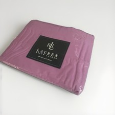 New Vintage Ralph Lauren HOME Pink Rose Full Flat Sheet 100 Cotton
