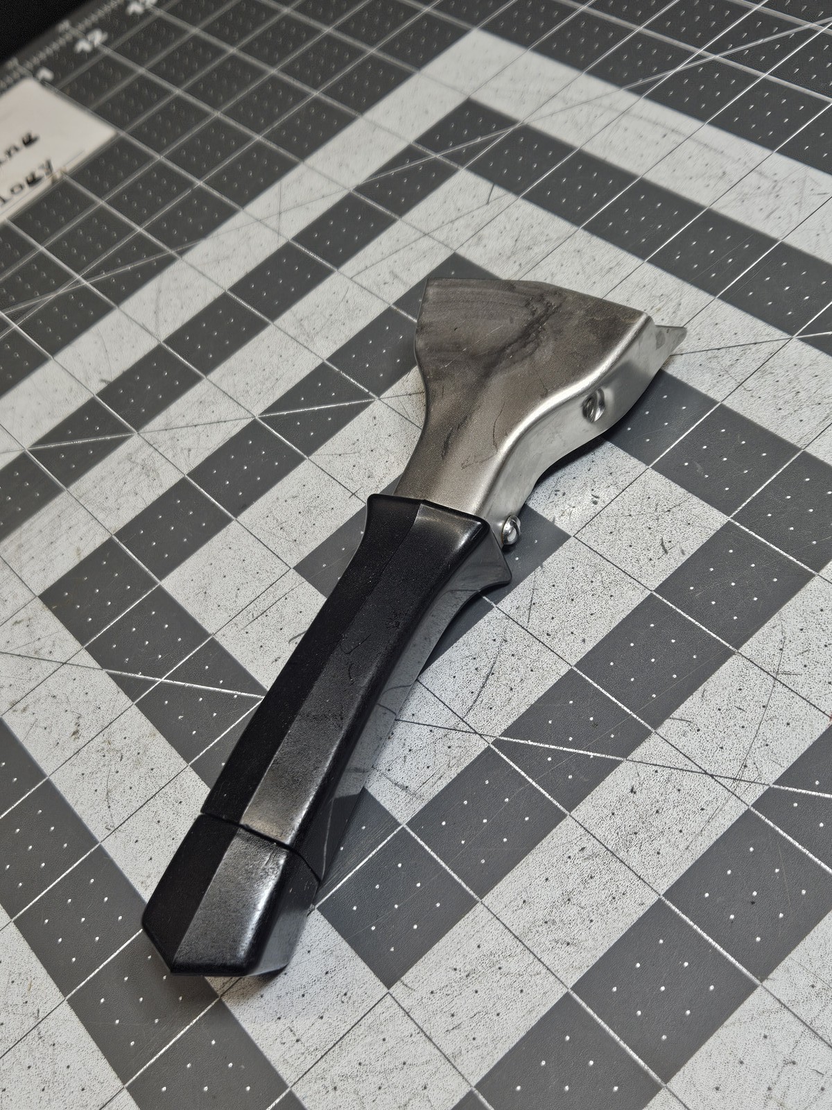 Vintage Corning Ware Hot Dish Pan Gripper Lifter Handle Black & Silver USA Pat