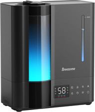 8L Humidifiers for Bedroom, Warm  Cool Mist for Large Room Home, Top Fill Ultra