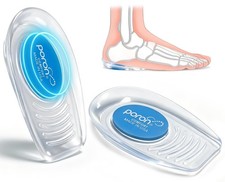Heel Cups with 5MM Poron, Shock Absorbing Heel Pads for Shoes, Heel Cups for ...