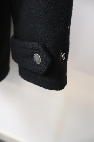 SCHOTT COAT MONTGOMERY CAPPOTTO UOMO TG XXXL VINTAGE JACKET MAN LANA WOOL - Foto 6 di 16