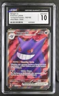 CGC 10 GEM MINT Gengar ex 193/162 Temporal Forces Holo Ultra Rare Pokemon Card