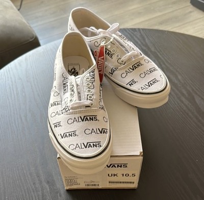 Brand New Limited Edition Calvin Klein x Palace x Vans Calvans Sneakers US 11.5