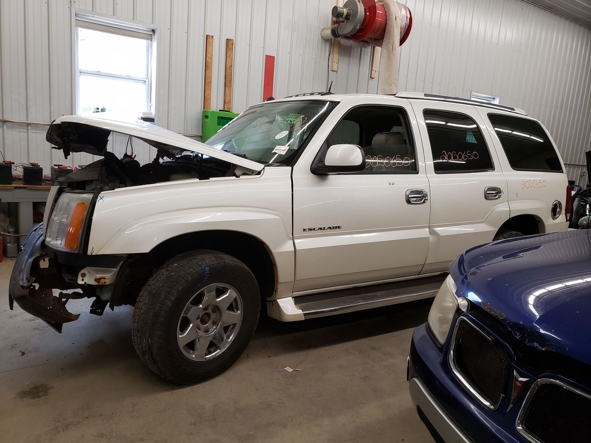 2002-2006 CADILLAC ESCALADE LEFT DRIVER FRONT DOOR WHITE DIAMOND 2002-2006 CADILLAC ESCALADE LEFT DRIVER FRONT DOOR WHITE DIAMOND