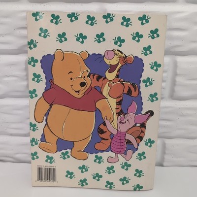 Vintage Disney Pooh Golden Books Deluxe Coloring Book 1995 Piglet