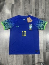 Nike 22/23 Brazil Away Jersey NEYMAR JR Men  s Size XL DN0678-433 REP 