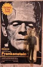 FRANKENSTEIN GLOW IN THE DARK MINT ON CARD ACTION FIGURE