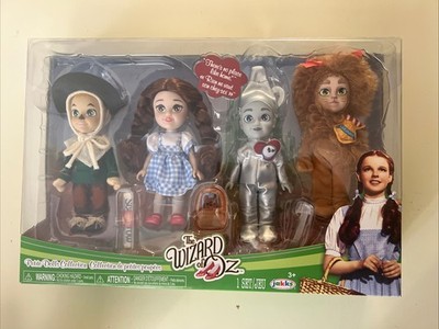The Wizard of Oz Petite Dolls Collection - Scarecrow,Dorthy,Tin Man,Lion NEW