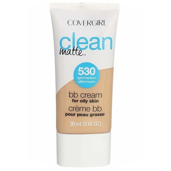 COVERGIRL Clean Matte BB Cream Light/Medium 530 For Oily Skin, 1 oz - Image 3 of 4