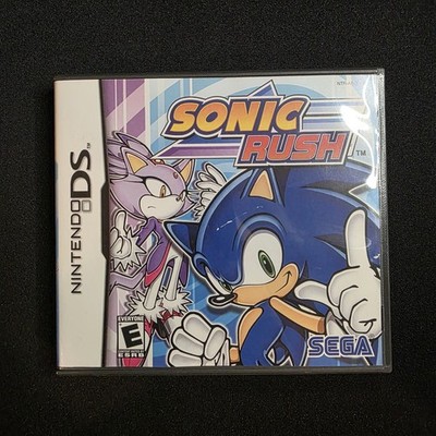 Sonic Rush - Nintendo DS Game with Manual