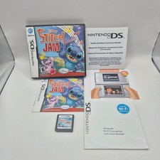 Disney Stitch Jam Nintendo DS Game Case Manual Inserts Tested Working