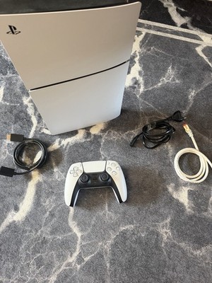 PlayStation 5 Slim Digital Edition   mit Controller& Kabeln | Sehr guter Zustand