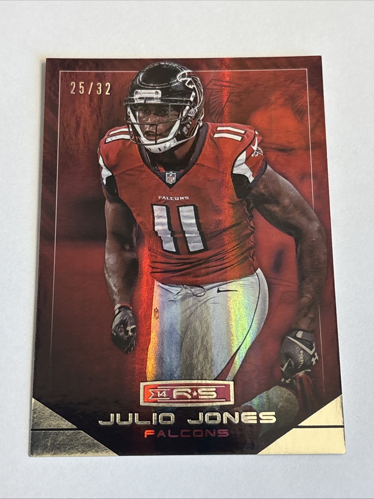 2014 Panini Rookies & Stars #5 Julio Jones Team Logo SP Holofoil #/32
