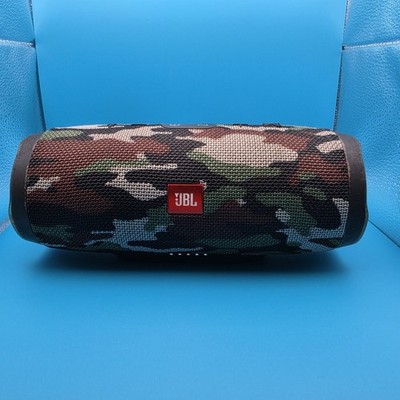 JBL Charge 4 Portable Bluetooth Speaker, Cylindrical Camouflage Camo AS IS