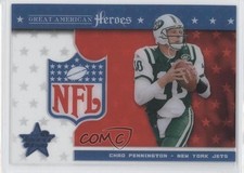2003 Leaf Rookies & Stars Great American Heroes /1325 Chad Pennington #GAH-6 0k4