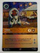 Disney Lorcana Tiana - Warm and Happy EPIC Foil 205/204 Winterspell EN