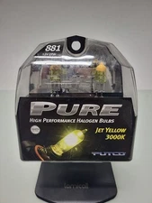 Putco 230881JY 881 Jet Yellow 3000K High Performance Halogen Bulbs