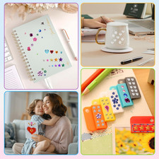 7500 PCS Gem Stickers for Crafts- 20 Sheets Self Adhesive Rhinestone Stickers...