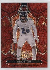 2024 Panini Mosaic Red Sparkle Prizm Geno Stone #49 14hk