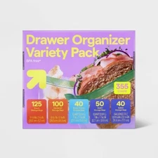 Food Storage Bags Variety Pack - Clear, 355ct