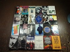 cassette tapes singles lot rock 