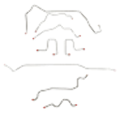 Brake Line Kit for 98-99 Chevrolet Blazer 4WD 4 Door Preformed Lines CBK0013OM