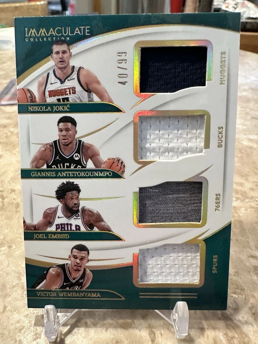 Joel Embiid Serial Numbered Basketball Sports Trading Card Singles