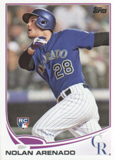 2013 Topps Update #US259 Nolan Arenado Colorado Rockies Rookie Card RC. rookie card picture