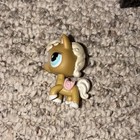 Littlest Pet Shop Horse/Pony Figure Brown Tan White Mane & Tail Pink Saddle #124 — photo 2