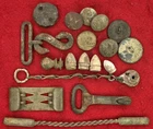 EXCAVATED CIVIL WAR RELIC GROUPING LOT FROM GRAND ECORE