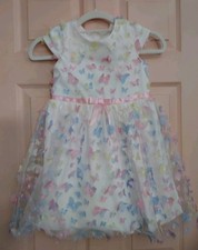 Lots Of Love Multi Color Size 6    Polyester Girls Short Sleeve Dress