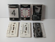 Foreigner 3 Cassette Lot: 4, Records, Inside Information
