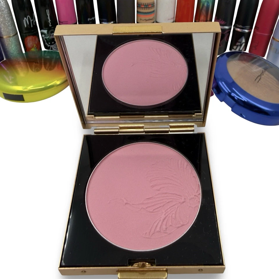 MAC Cosmetics 💄 GUO PEI ✨ LOTUS BLOSSOM LE Powder Blush LIMITED EDITION NO BOX - Image 3 of 4
